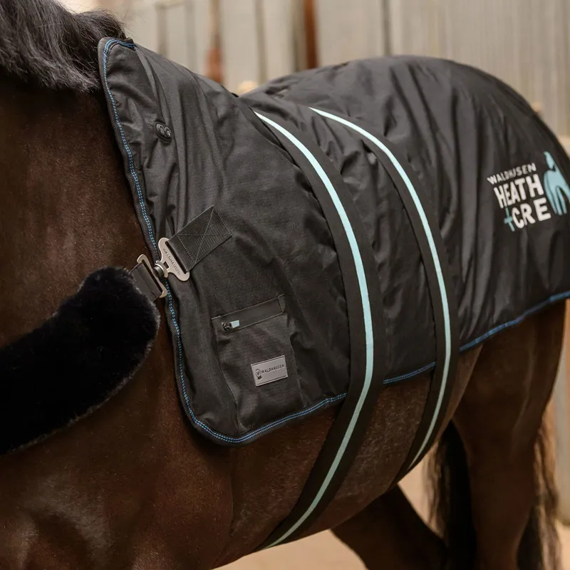 Waldhausen Health + Care TecSupreme Heat/Massage Rug - Black-9