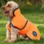 WeatherBeeta ComFiTec Reflective 300D Deluxe Dog Coat - Orange
