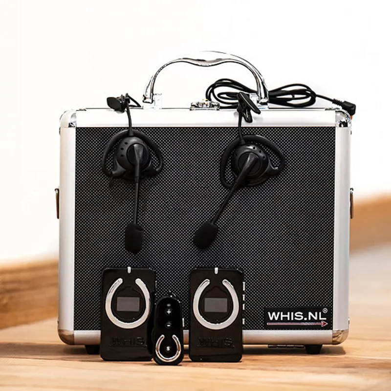 WHIS Competition Pro Communication System Headsets - Black-5