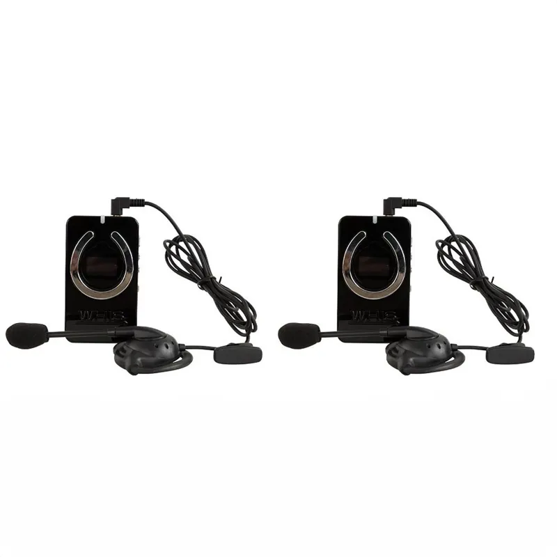 WHIS Competition Pro Communication System Headsets - Black-2