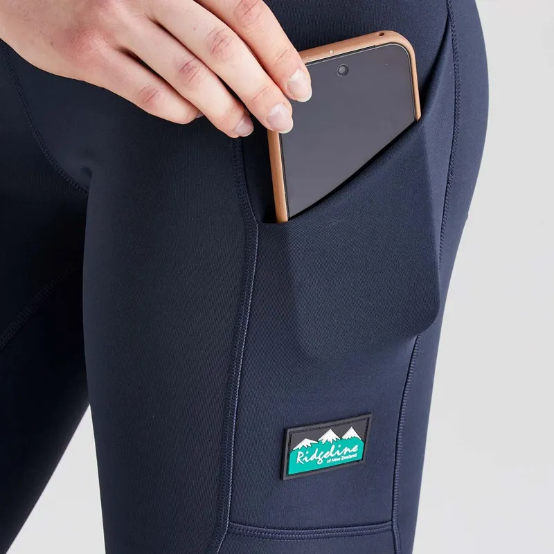 Ridgeline Infinity Pro Womens Leggings - Navy-6