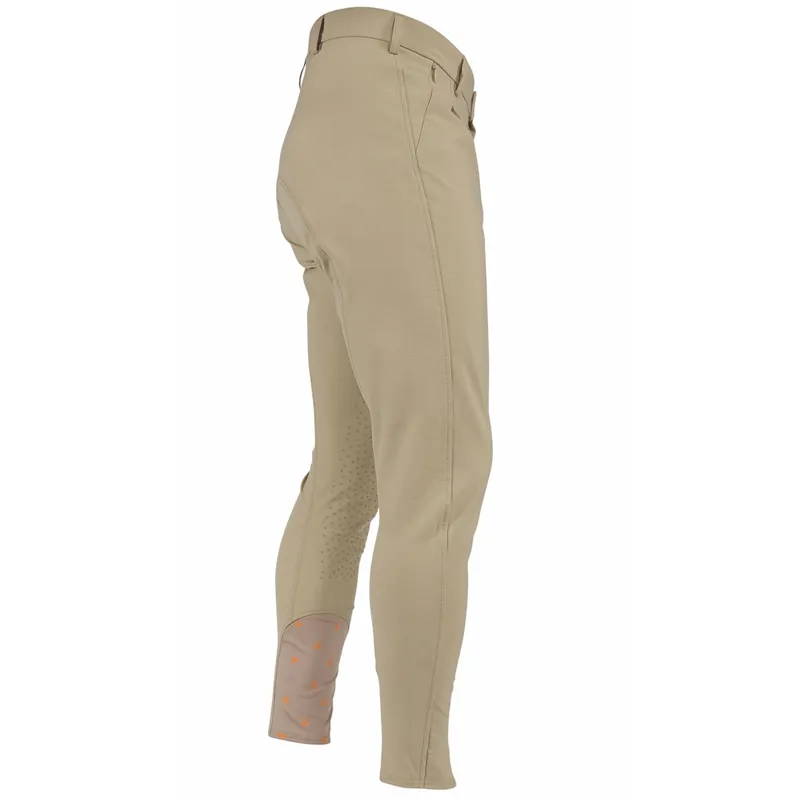 Aubrion Walton Junior Boys Knee Grip Breeches - Beige-1