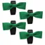 Equetech Horse Warning Competition Bridle Ribbon - Green