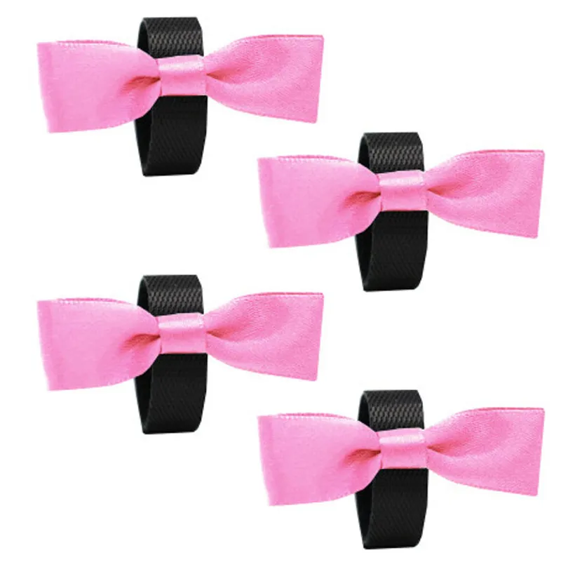 Equetech Horse Warning Competition Bridle Ribbon - Pink