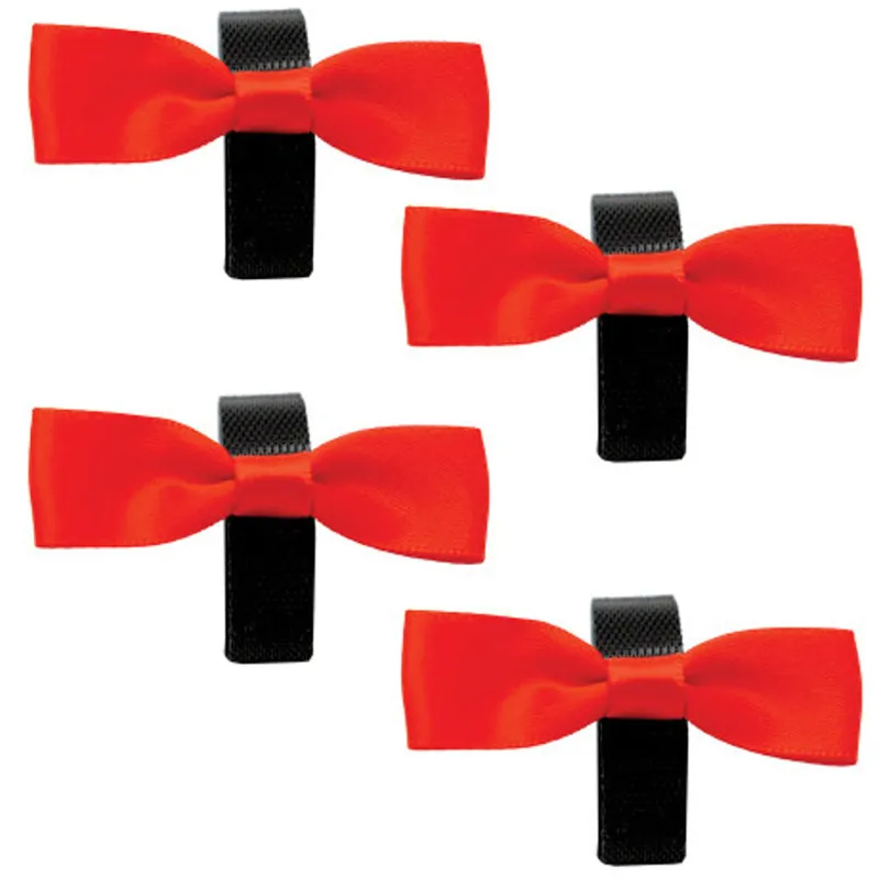 Equetech Horse Warning Competition Bridle Ribbon - Red