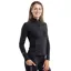 EQUIDRY Water Repellent Womens Zip Up Top - Black/White