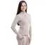 EQUIDRY Water Repellent Womens Zip Up Top - Sand/White