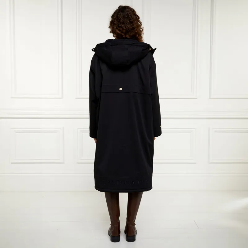 Holland Cooper One Size Waterproof Ladies Country Coat - Black-5