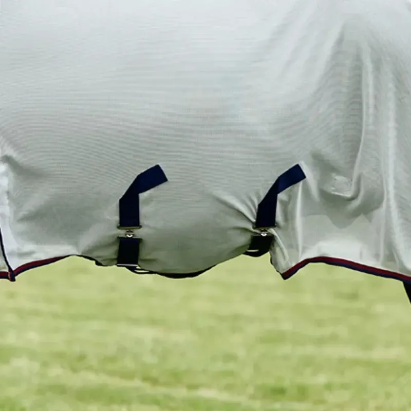 WeatherBeeta ComFiTec Airflow II DetachANeck Neck Fly Rug - Grey/Navy-12