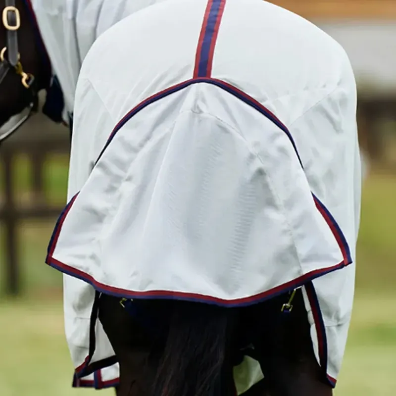 WeatherBeeta ComFiTec Airflow II DetachANeck Neck Fly Rug - Grey/Navy-8