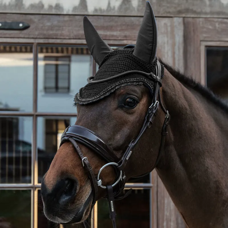 Kentucky Wellington Stone/Pearl Soundless Fly Veil - Black