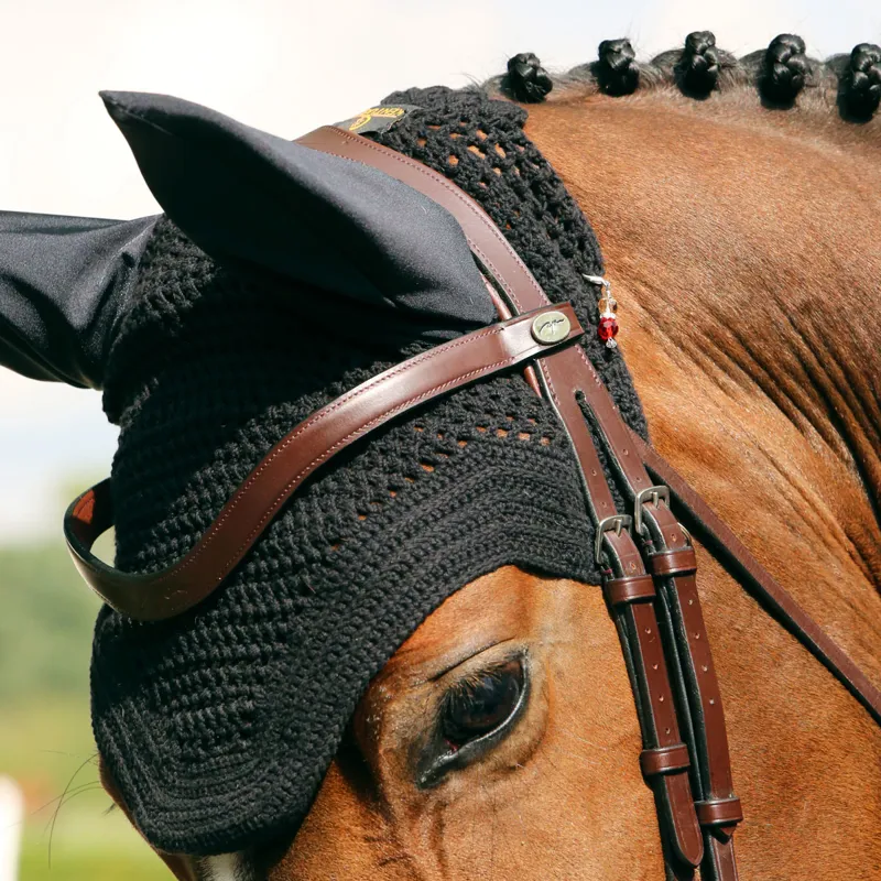 Kentucky Wellington Fly Veil - Black-4