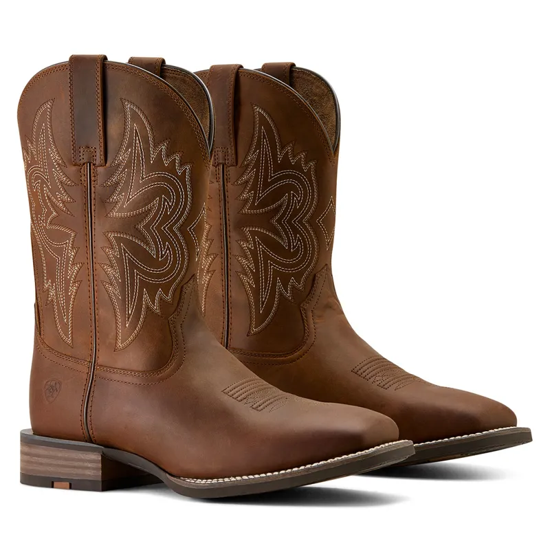 Ariat Big Rig Mens Western Boots - Distressed Brown-3