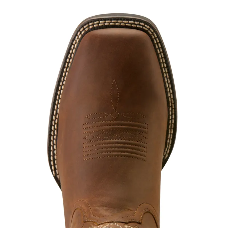 Ariat Big Rig Mens Western Boots - Distressed Brown-1