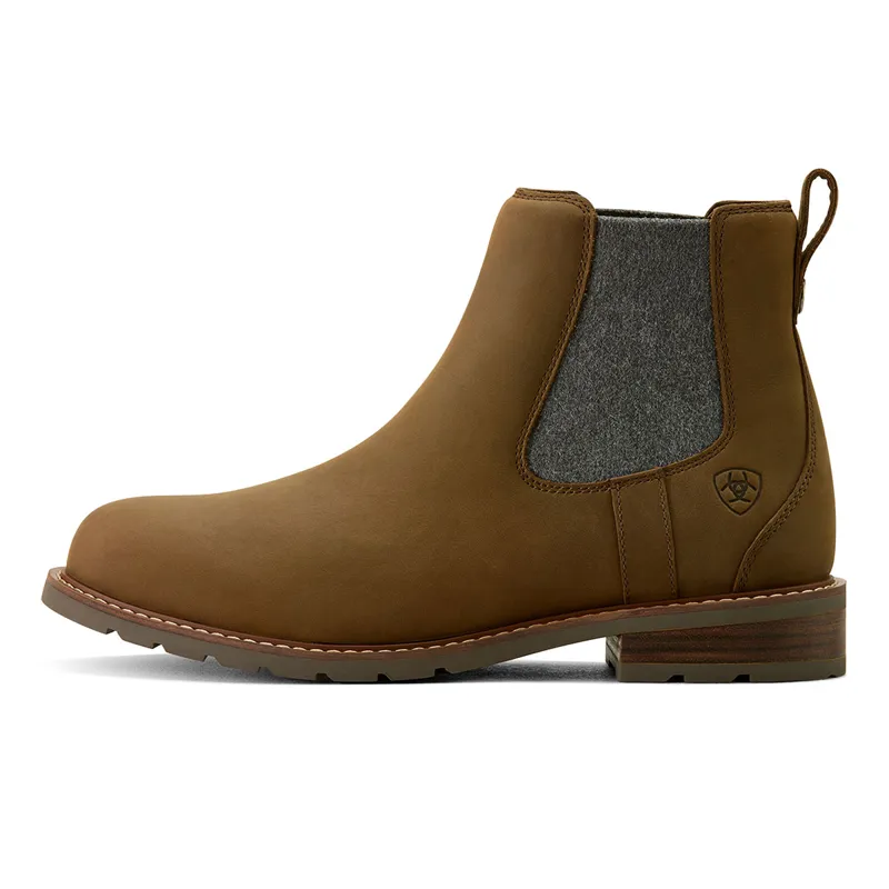 Ariat Wexford Mens Waterproof Chelsea Boots - Palm Brown-5