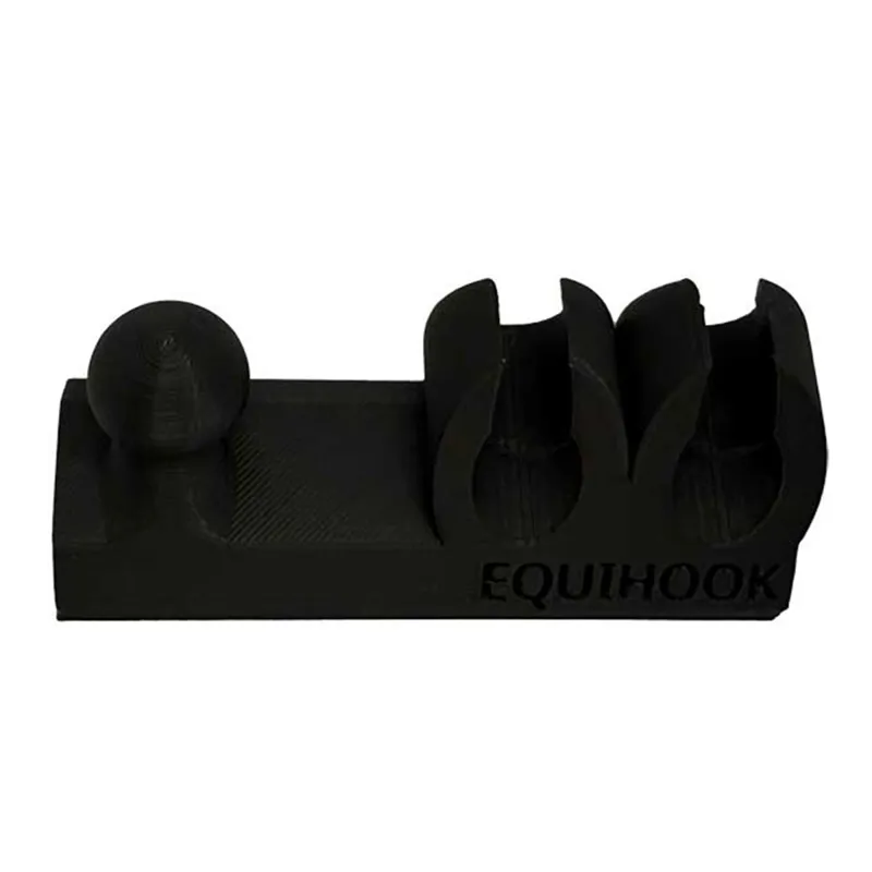 EquiHook Magnetic Whip and Kit Holder - Black