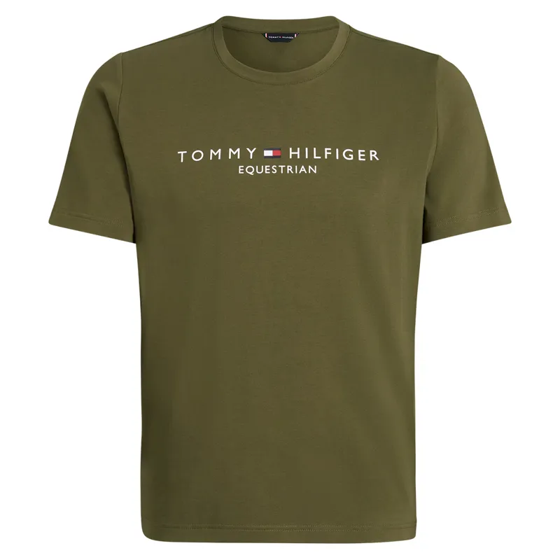 Tommy Hilfiger Williamsburg Mens T-Shirt - Utility Olive-5
