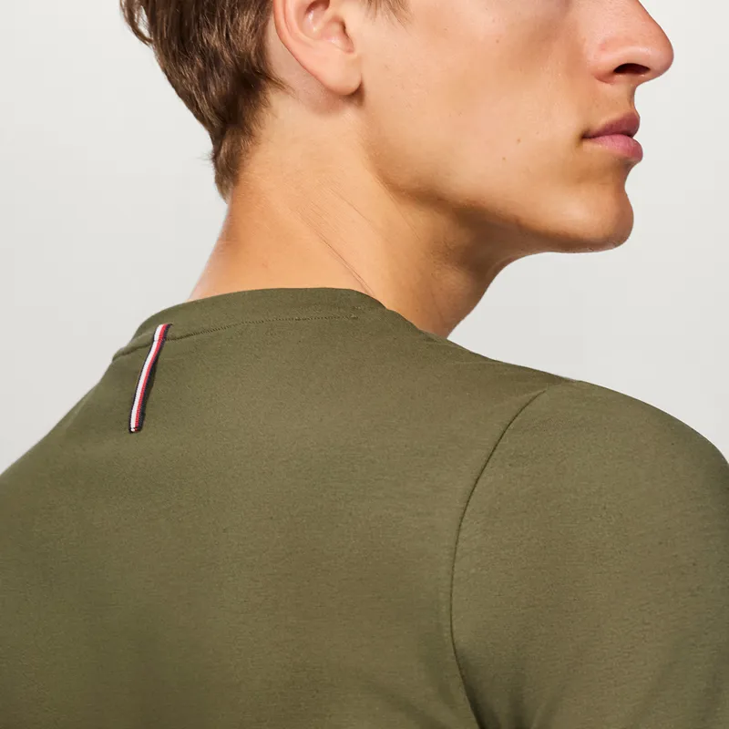Tommy Hilfiger Williamsburg Mens T-Shirt - Utility Olive-4