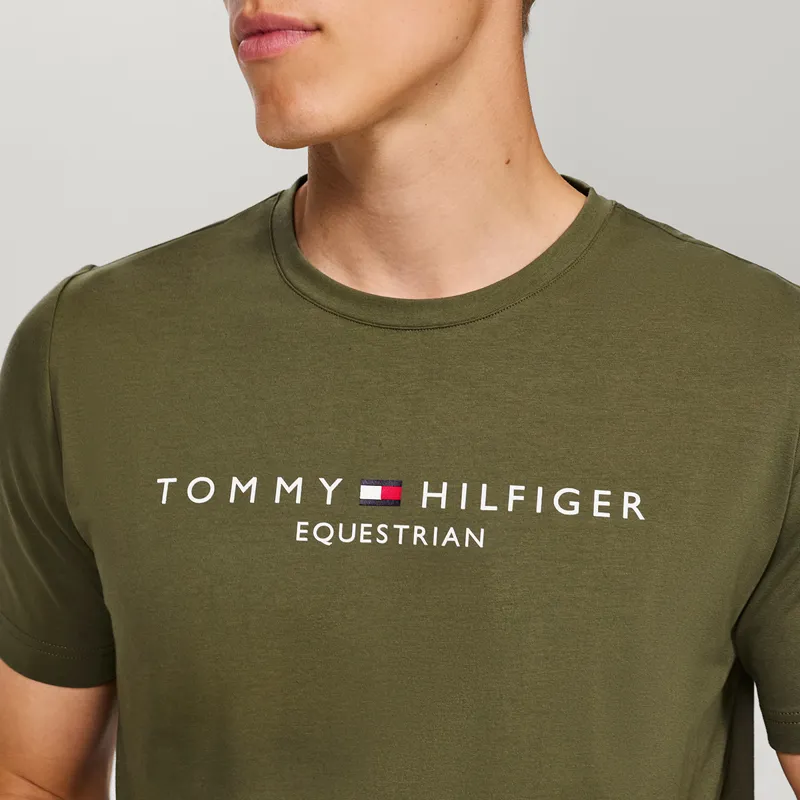 Tommy Hilfiger Williamsburg Mens T-Shirt - Utility Olive-3