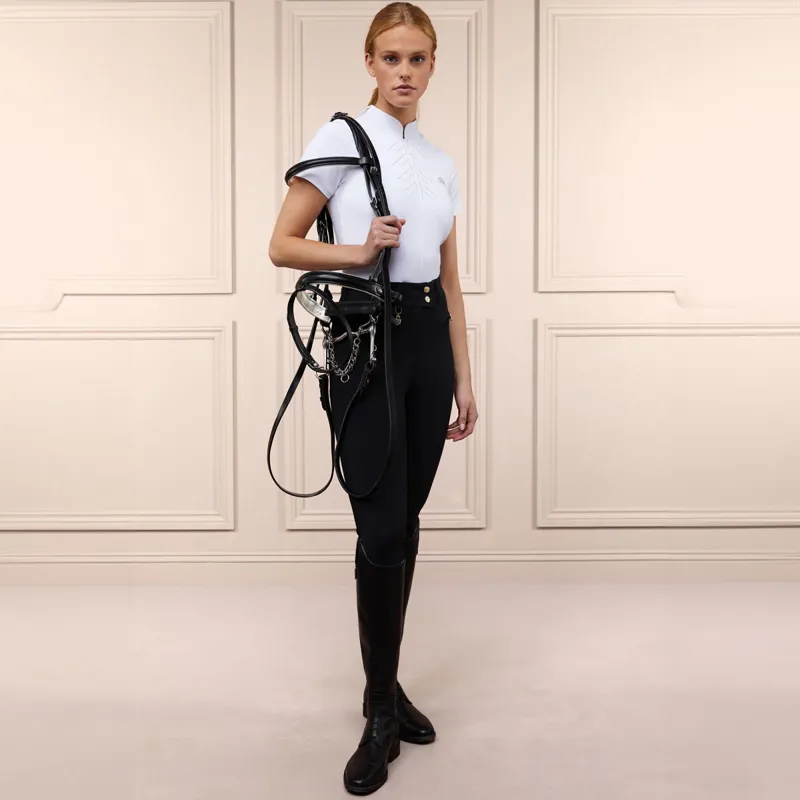 Holland Cooper Windsor Full Grip Ladies Breeches - Black-2