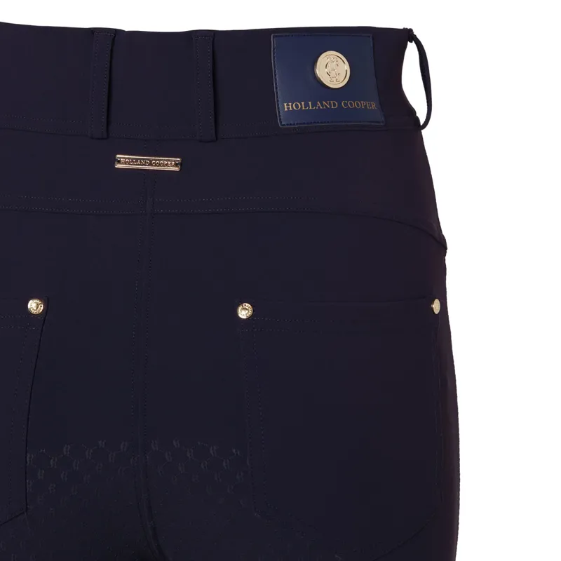 Holland Cooper Windsor Full Grip Ladies Breeches - Ink Navy-4