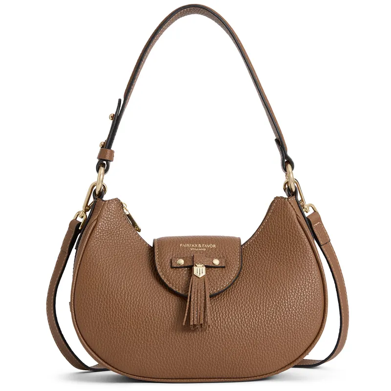 Fairfax and Favor Windsor Shoulder Bag - Tan-4