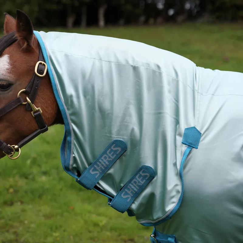 Winnie and Me Combo Neck Fly Rug - Blue-4
