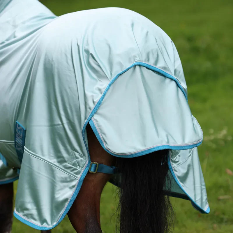 Winnie and Me Combo Neck Fly Rug - Blue-1