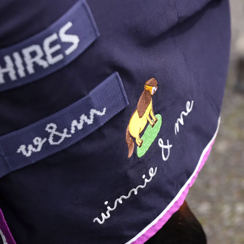 Winnie and Me Stable Sheet - Navy-7