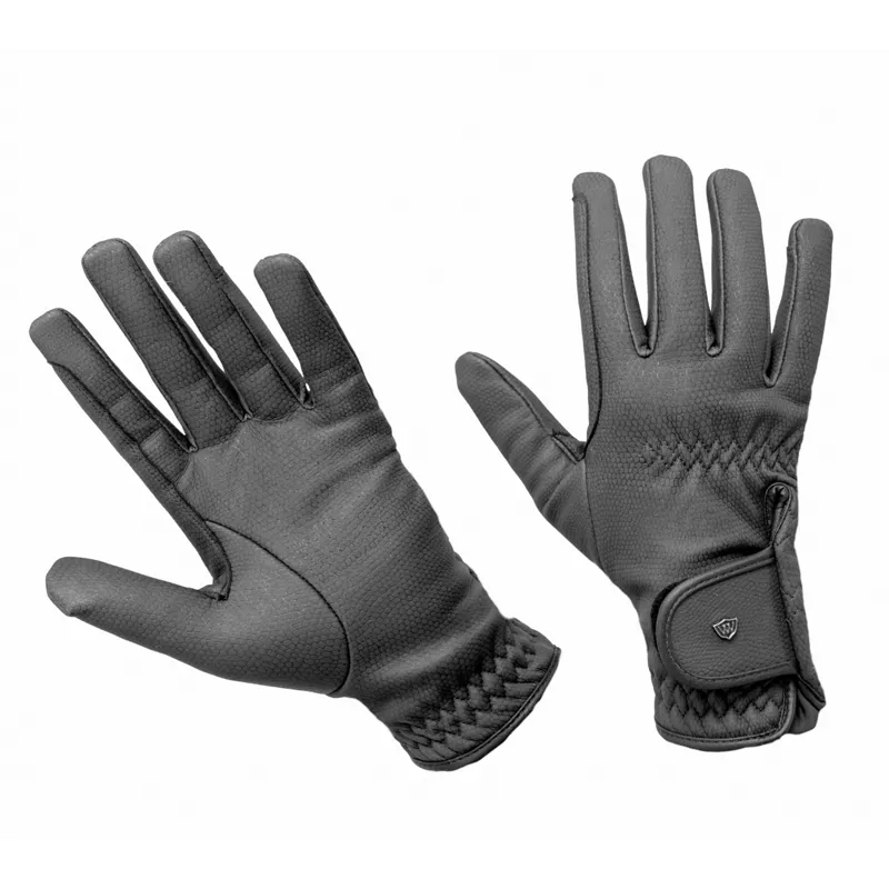 Woof Wear Winter Competition Riding Gloves - Black