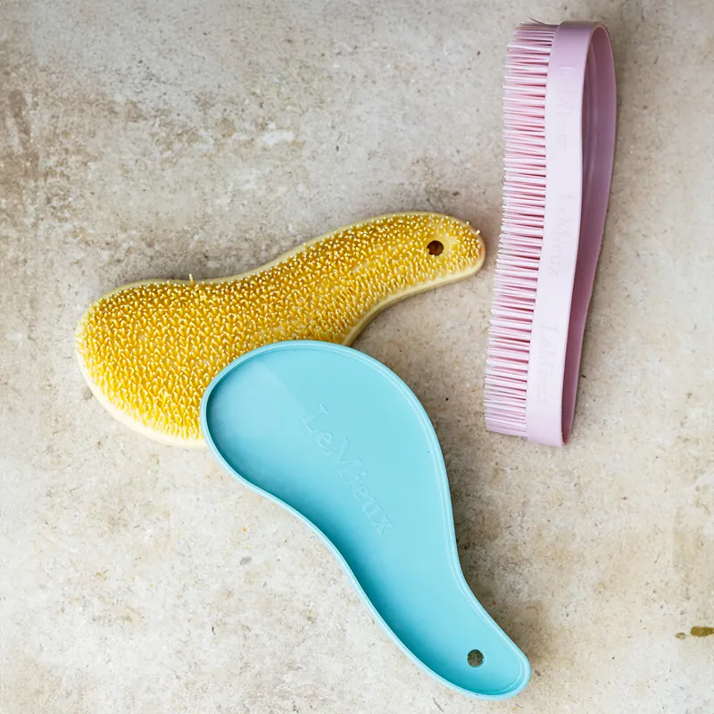 LeMieux Wizard Brush Trio Pack - Mimosa/Blossom/Lagoon-1