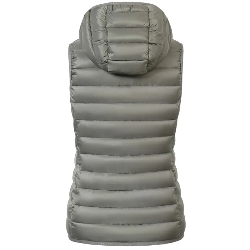 Covalliero Womens Quilted Gilet - Steel Grey-1