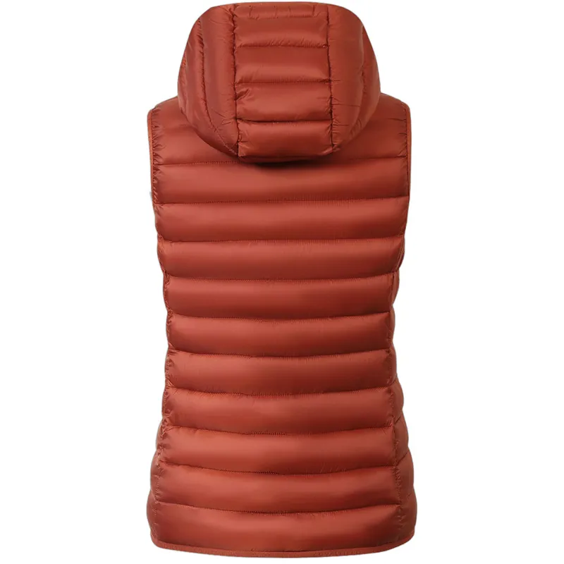 Covalliero Womens Quilted Gilet - Rust-1