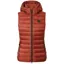 Covalliero Womens Quilted Gilet - Rust