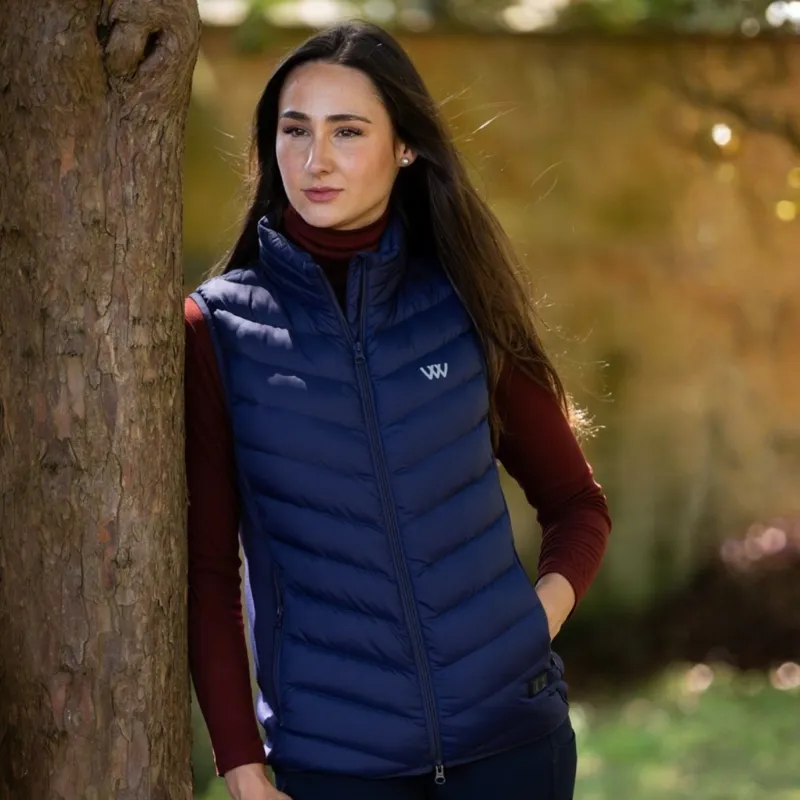Woof Wear Heated Womens Gilet - Navy