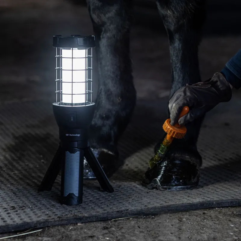 Woof Wear Rechargeable Tripod Lantern - Black/Grey-4