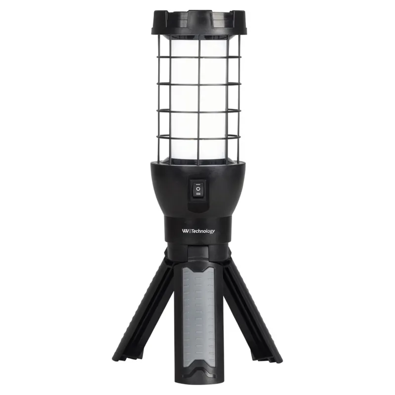 Woof Wear Rechargeable Tripod Lantern - Black/Grey-1
