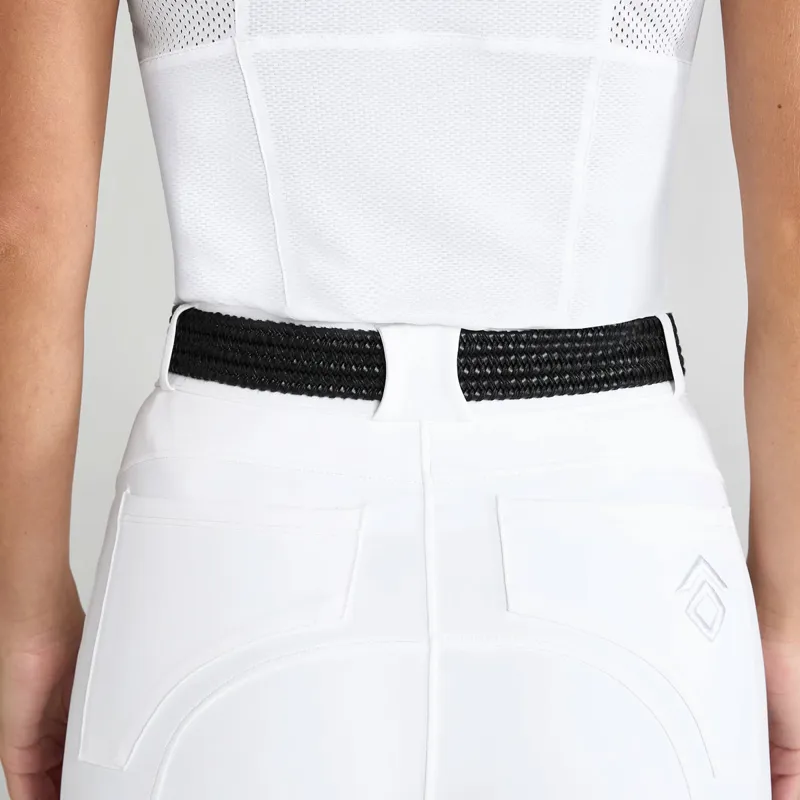 Aztec Diamond Woven Belt - Black-2