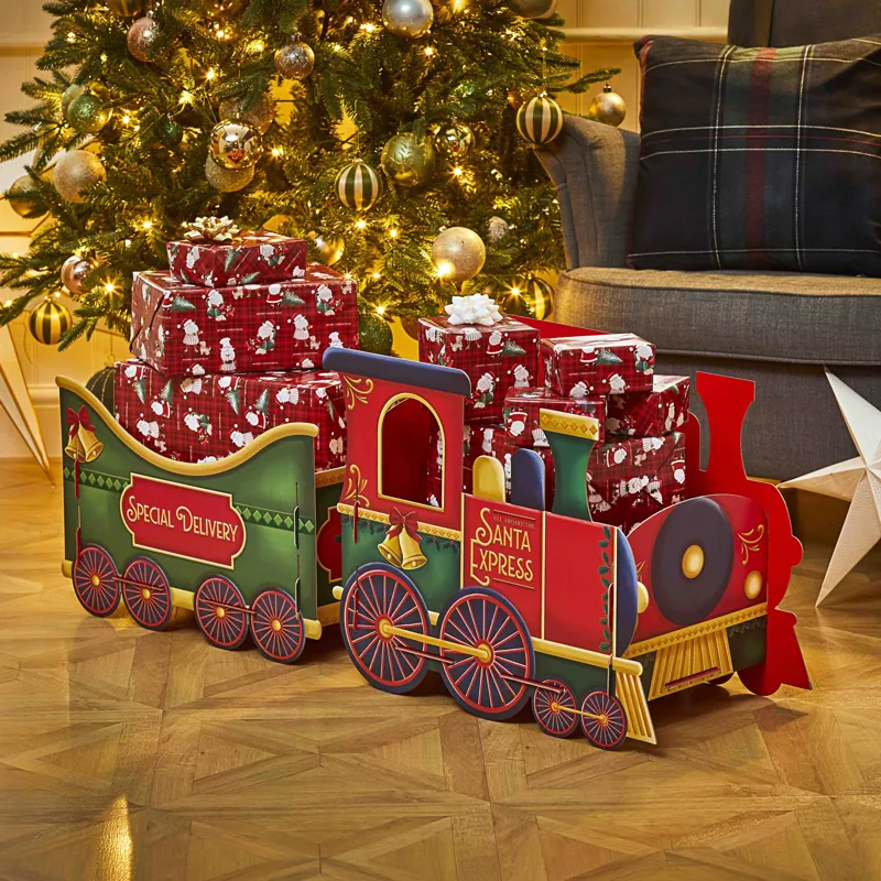 Platinum Large Christmas Gift Box - Santa Express-1