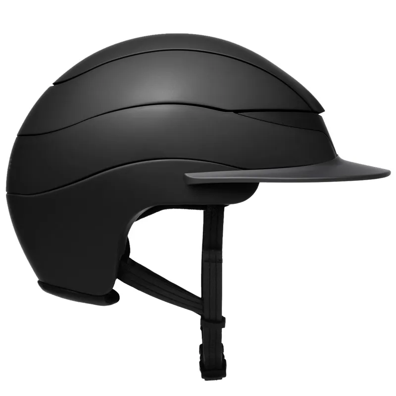 Equiline Xanto Standard Visor Riding Hat - Matte Black-3