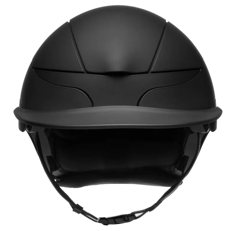 Equiline Xanto Standard Visor Riding Hat - Matte Black-6