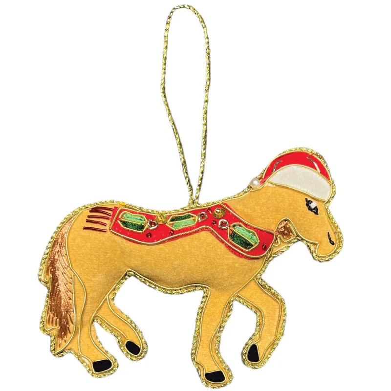 Equetech Christmas Tree Decoration - Dun Horse