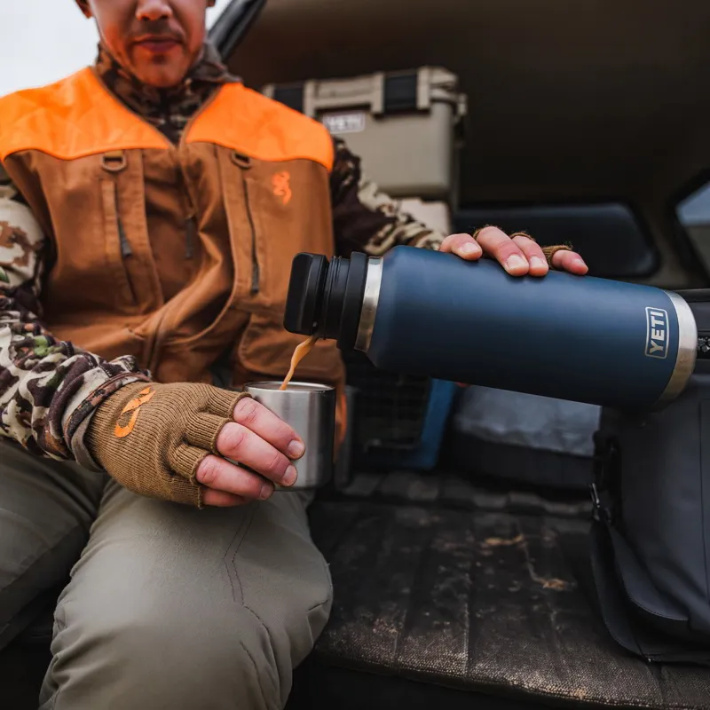 YETI Rambler 1 Litre Bottle With Chugging Cap - Navy-1