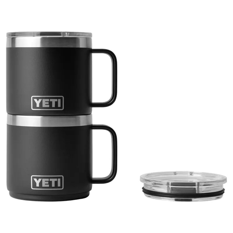 YETI Rambler 14oz Stackable Mug - Black-5