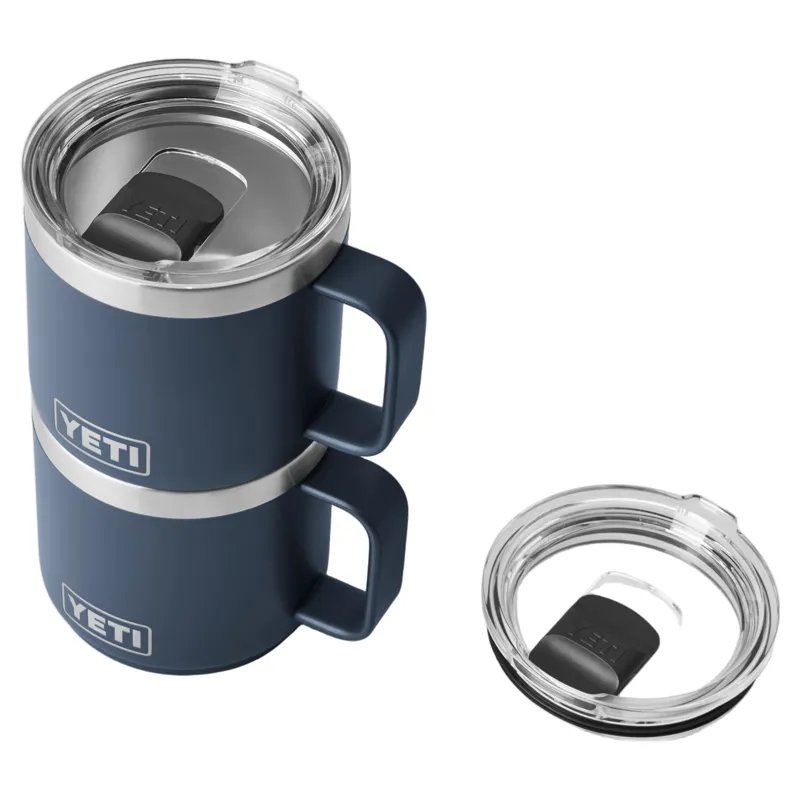 YETI Rambler 14oz Stackable Mug - Navy-3