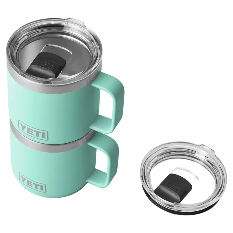YETI Rambler 14oz Stackable Mug - Seafoam-6