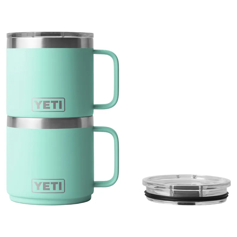 YETI Rambler 14oz Stackable Mug - Seafoam-5