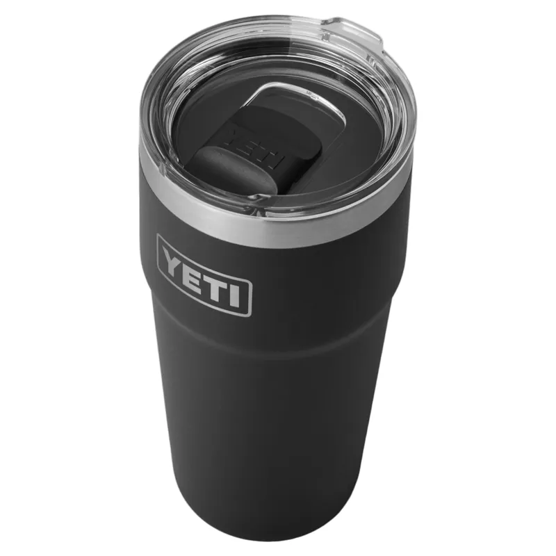 YETI Rambler 20oz Stackable Cup - Black-2
