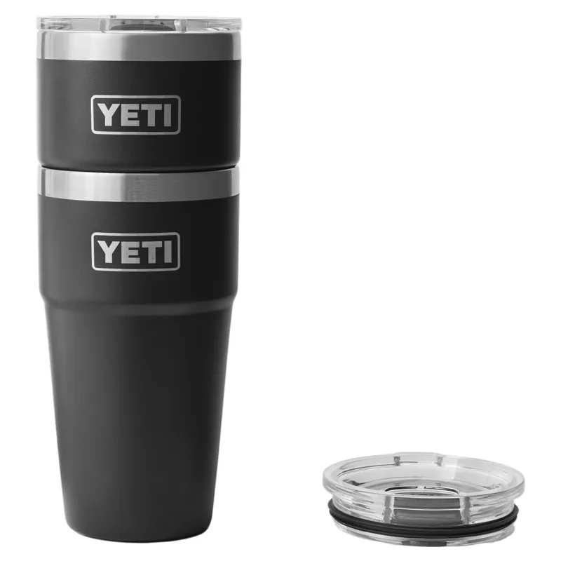 YETI Rambler 20oz Stackable Cup - Black-4