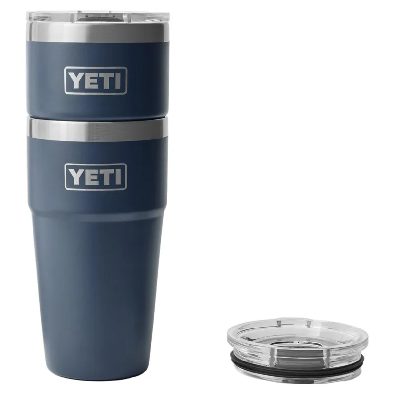 YETI Rambler 20oz Stackable Cup - Navy-4